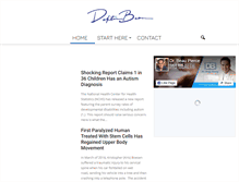 Tablet Screenshot of doctorbeau.com